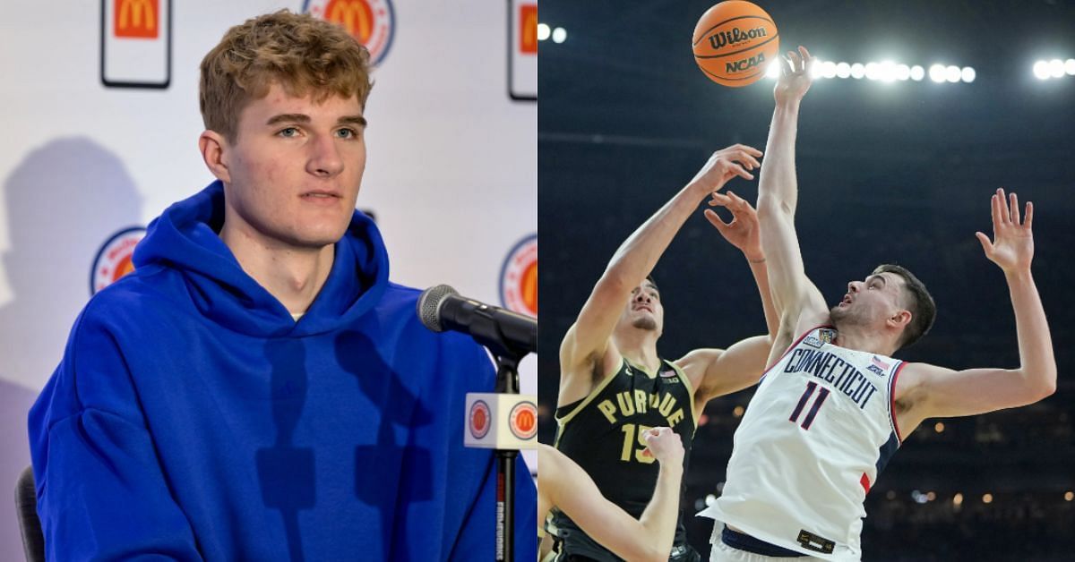 Liam McNeely and Alex Karaban this list of must-watch UConn ballers
