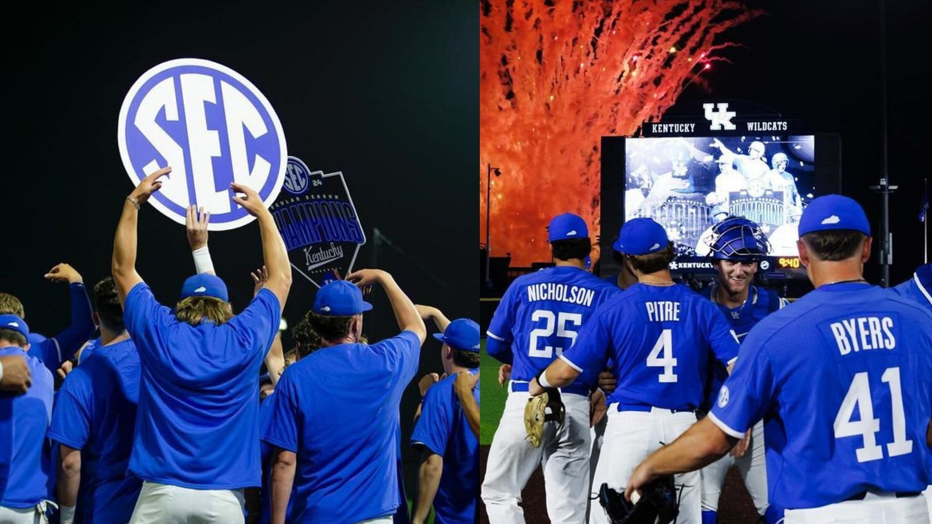 The Wildcats are SEC regular season champs