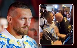 "It's bad behavior" - Oleksandr Usyk reacts to John Fury's headbutting incident with teammate