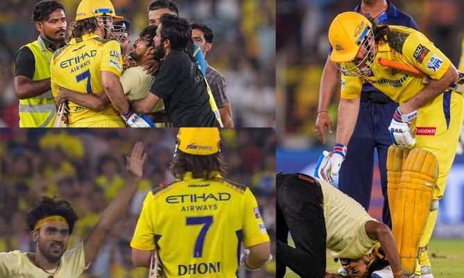 IPL 2024 : एम एस धोनी के 'जबरा' फैन को पुलिस ने किया अरेस्ट, मैच के दौरान की थी ये हरकत
