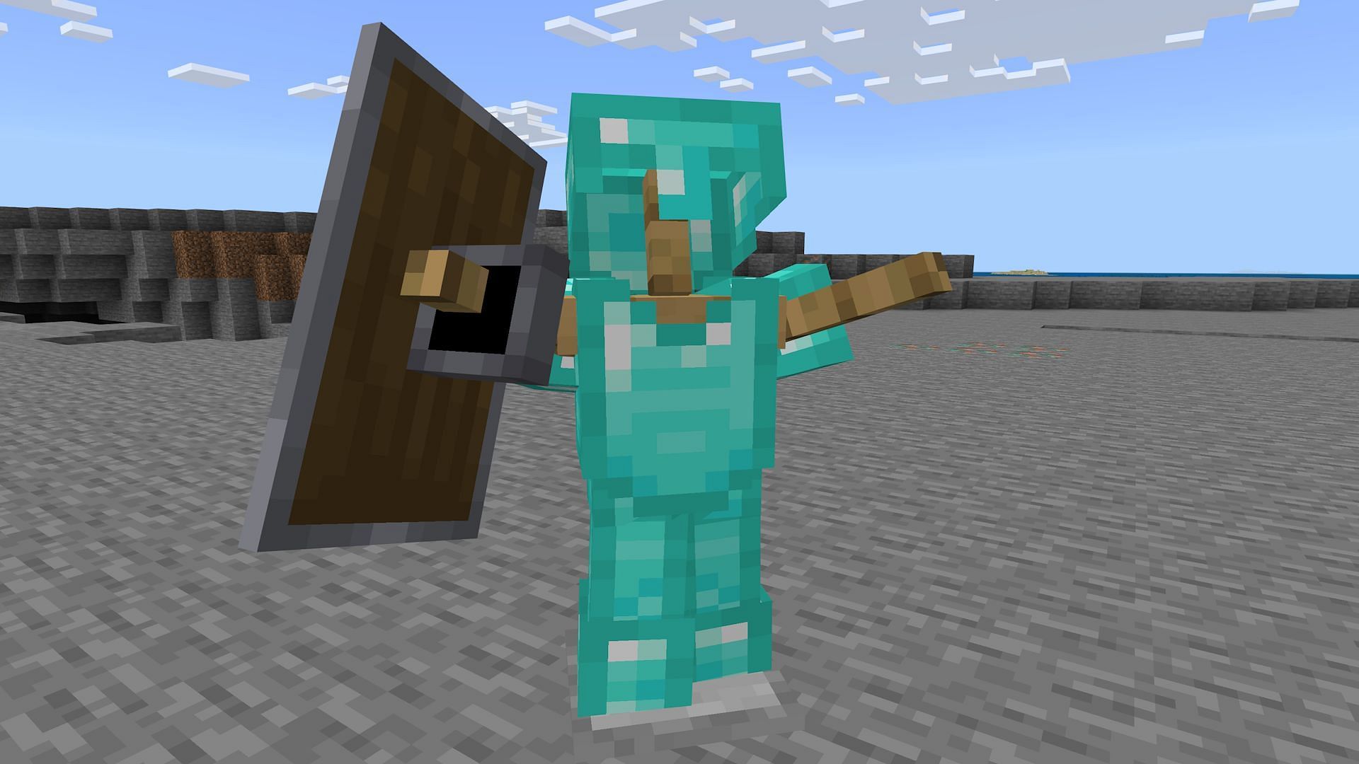 Backup armor can even be kept on armor stands for decoration when not in use (Image via Mojang)