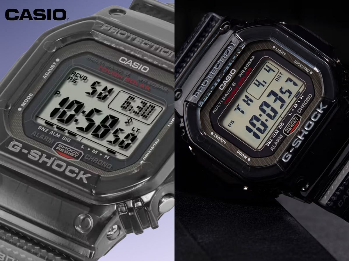 G-SHOCK launches GWS5600U-1 Carbon Fiber and Titanium watch (Image via G-SHOCK) 