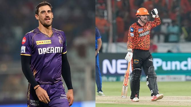 3 player battles to watch out for in KKR vs SRH, Qualifier 1 of IPL 2024 ft. Travis Head vs Mitchell Starc