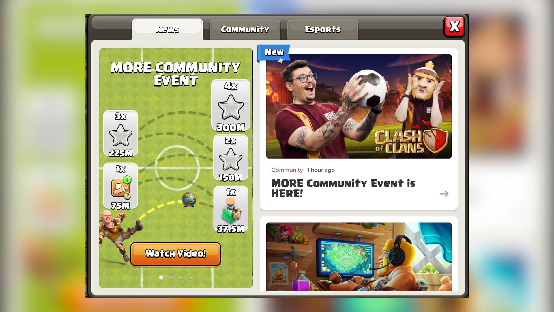 More Community Event in Clash of Clans (Image via Sportskeeda)