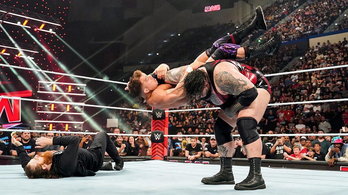Bronson Reed laid out Sami Zayn and Chad Gable on WWE RAW.