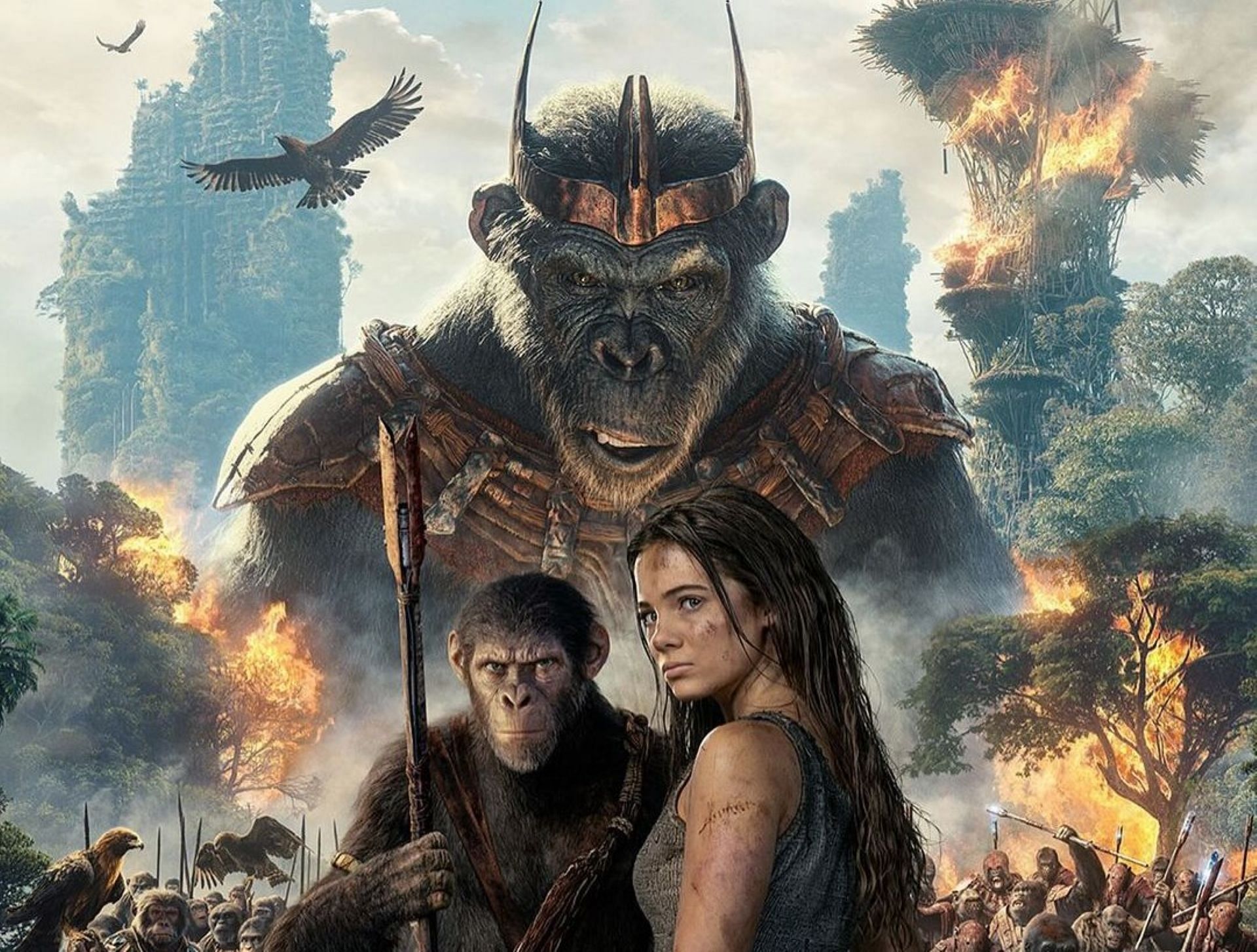 Kingdom Of The Planet Of The Apes is currently streaming across theatres in the US (Image via Instagram/20th Century Studios)
