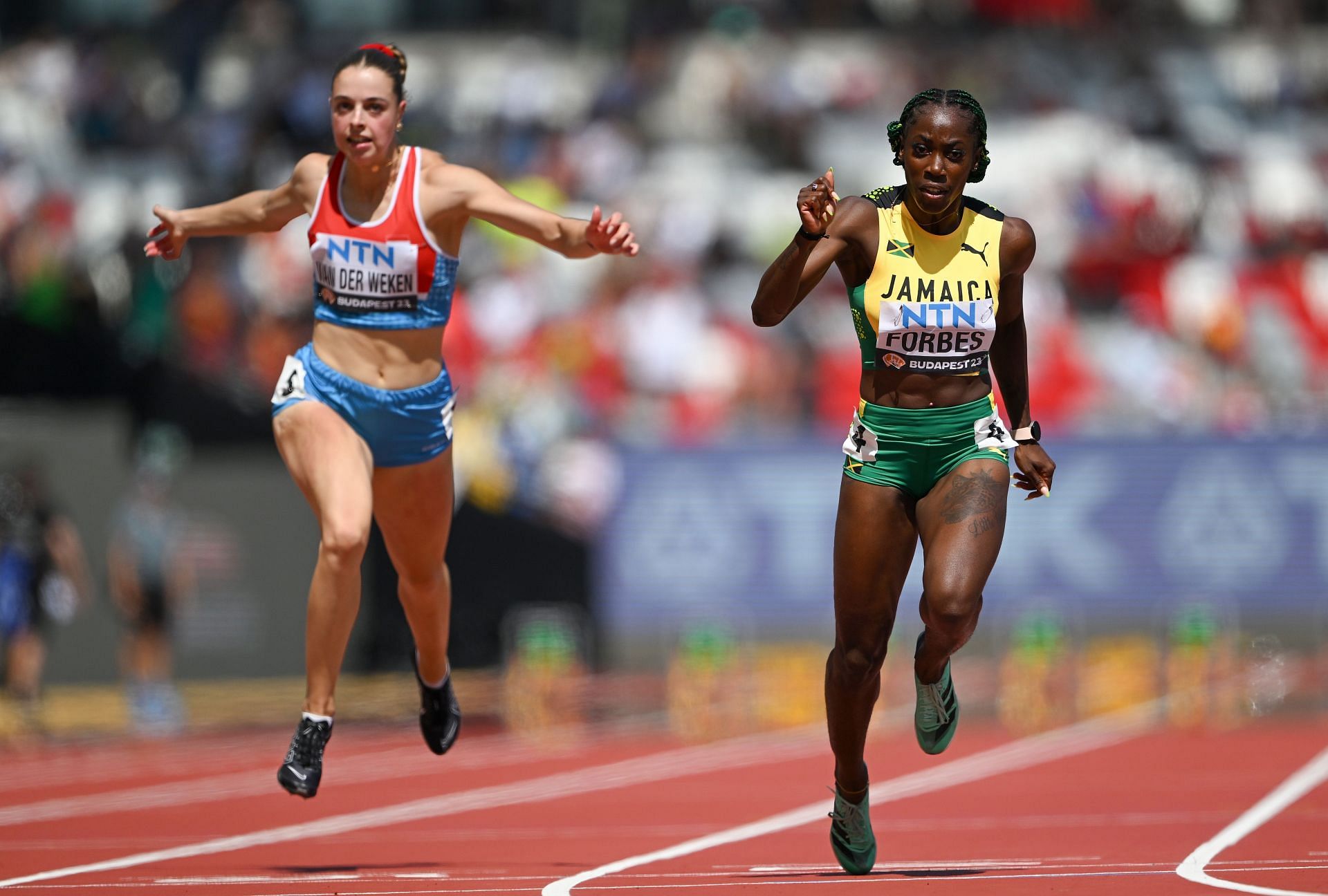 Shashalee Forbes (right ) Photo: Getty