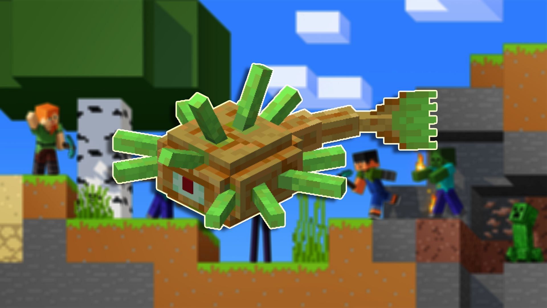 Toxifin Slabs are as deadly as their vanilla counterparts (Image via Mojang)