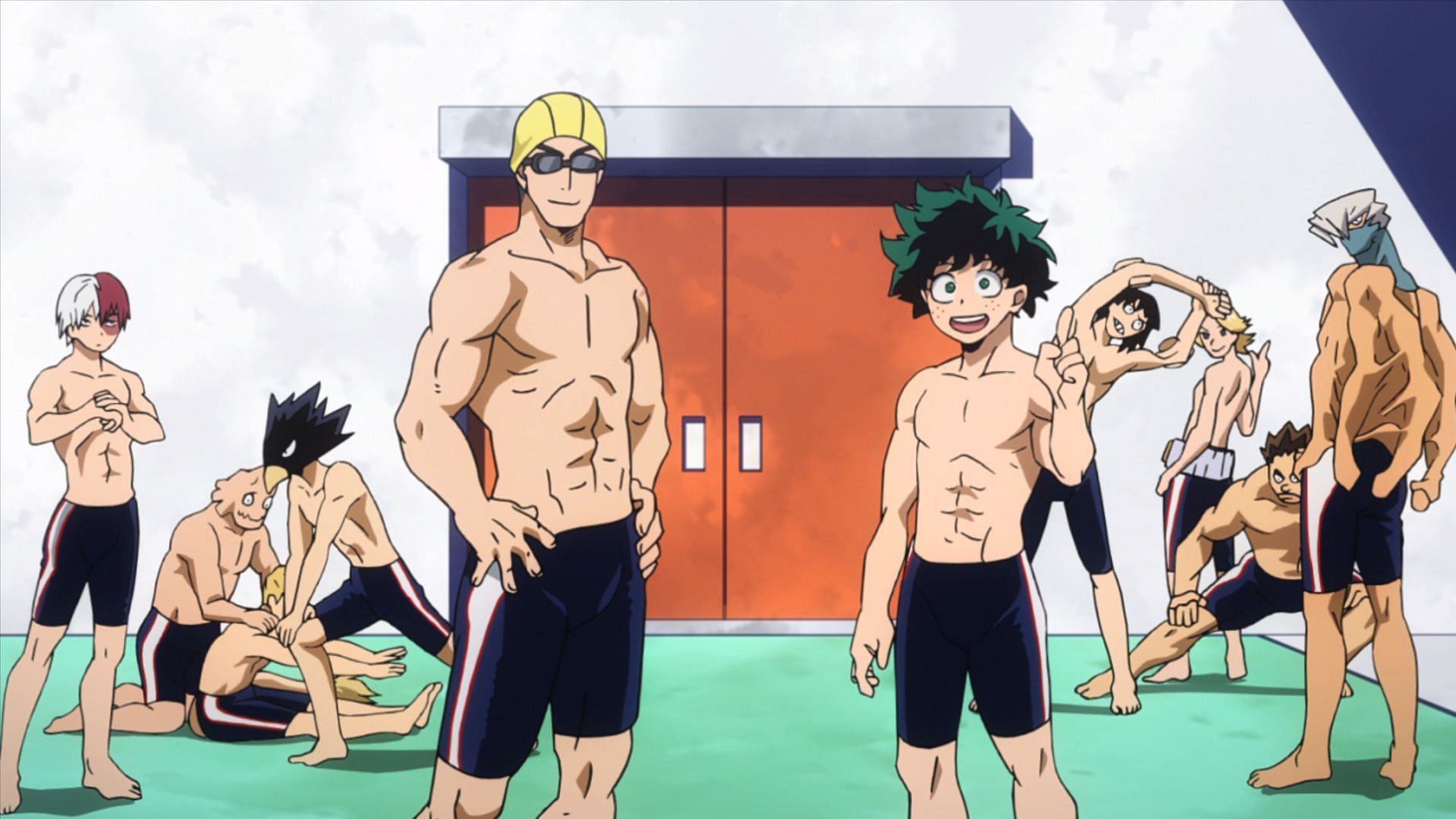 Scenes from My Hero Academia filler episode 39 (Image via Bones)