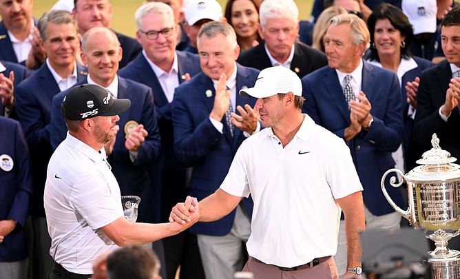 When Michael Block’s wife, Val, teared up after he hit a hole-in-one in the 2023 PGA Championship