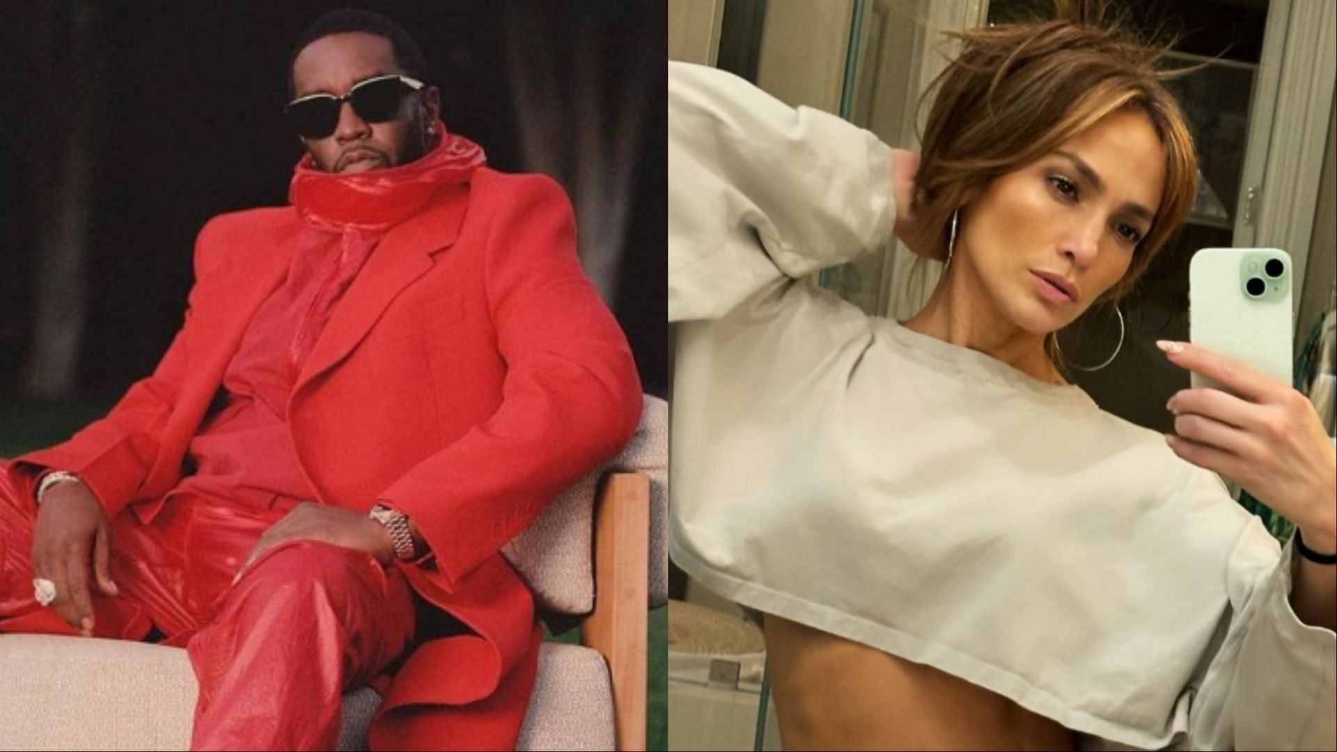 Jennifer Lopez and Diddy