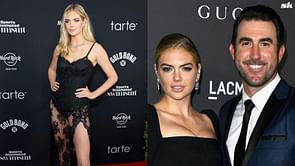 In Photos: Justin Verlander's wife Kate Upton turns heads in black lace dress & diamond necklace for SI's glamorous red carpet night