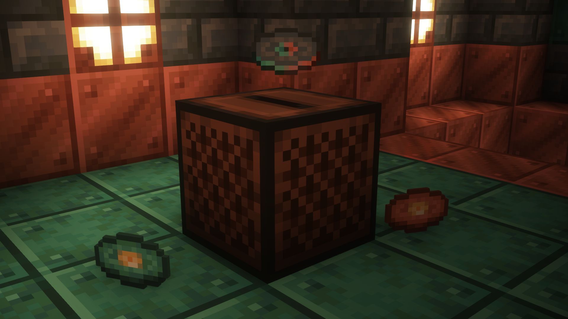 Three new music discs. (Image via Mojang)