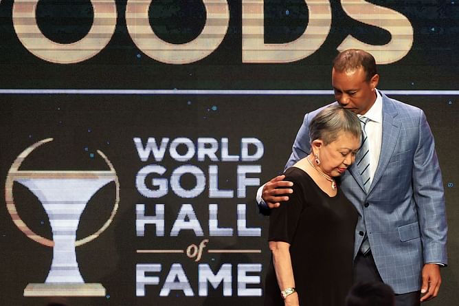 When Tiger Woods spoke about mother Tida safely escaping from terrorist bombings in London - “It very easily could have been pretty tragic for me”