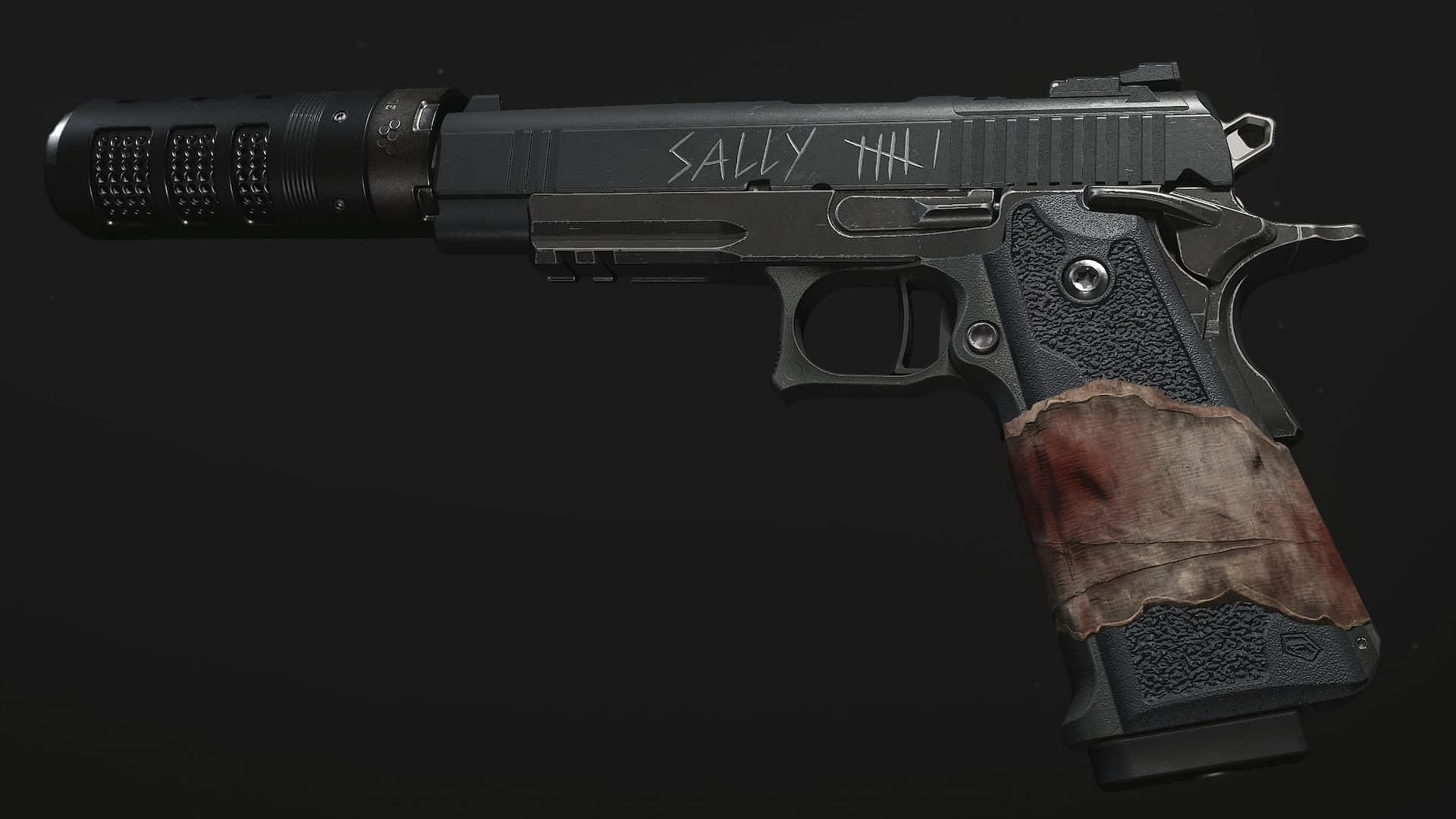 Black Ops 6 Sally weapon blueprint in Warzone