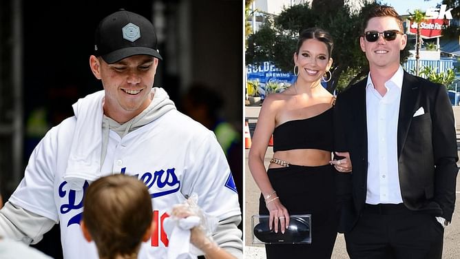 In Photos: Dodgers' Will Smith and wife Cara hosted all-inclusive clinic for Clifford Elementary students at Dodgers stadium
