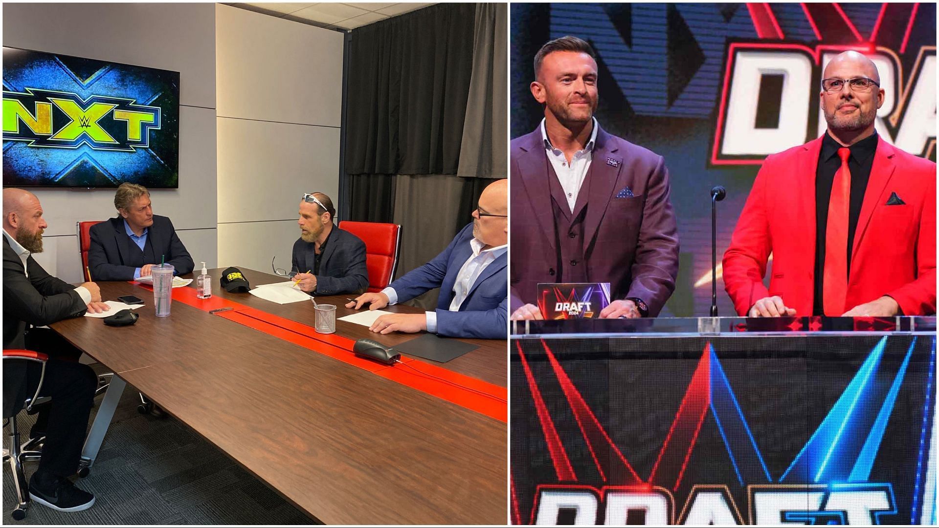 WWE officials discuss NXT releases, Nick Aldis and Adam Pearce at the WWE Draft