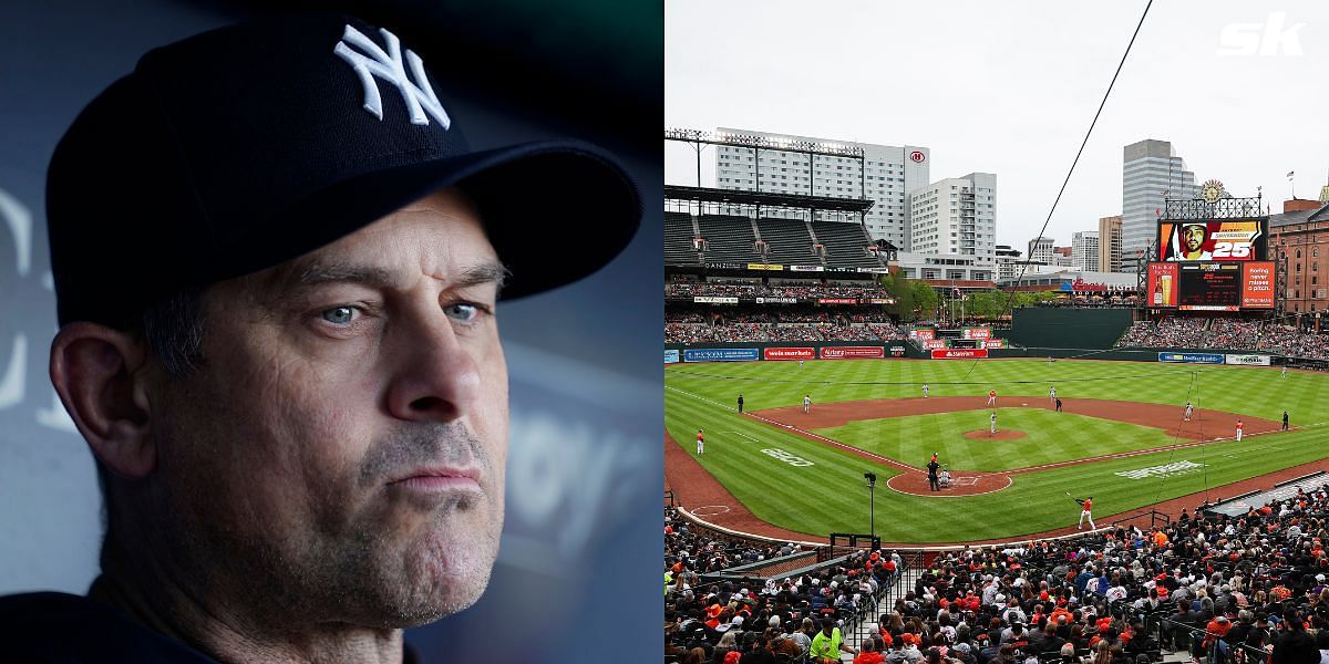 ankees manager Aaron Boone addresses Camden Yards dimension alterations ahead of Orioles clash