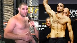 When "fat" and "happy" Sean Strickland explained why he decided against pursuing UFC welterweight title shot: "I could win the belt"