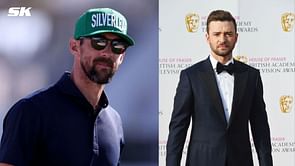 "Form looks nice homie!"- Michael Phelps gets a special tribute from Justin Timberlake at his concert