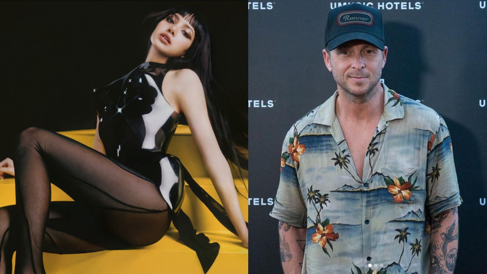 Ryan Tedder hints at an upcoming project with BLACKPINK&rsquo;s Lisa. (Images via Instagram/@ryantedder and RCA Records website)