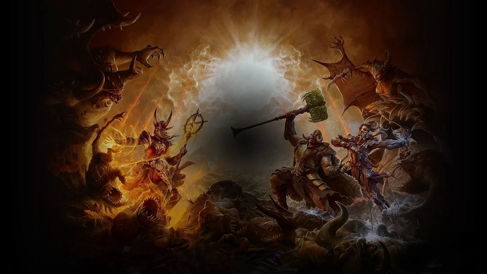 The realms will collide in the new season of Diablo 4 (Image via Blizzard) 