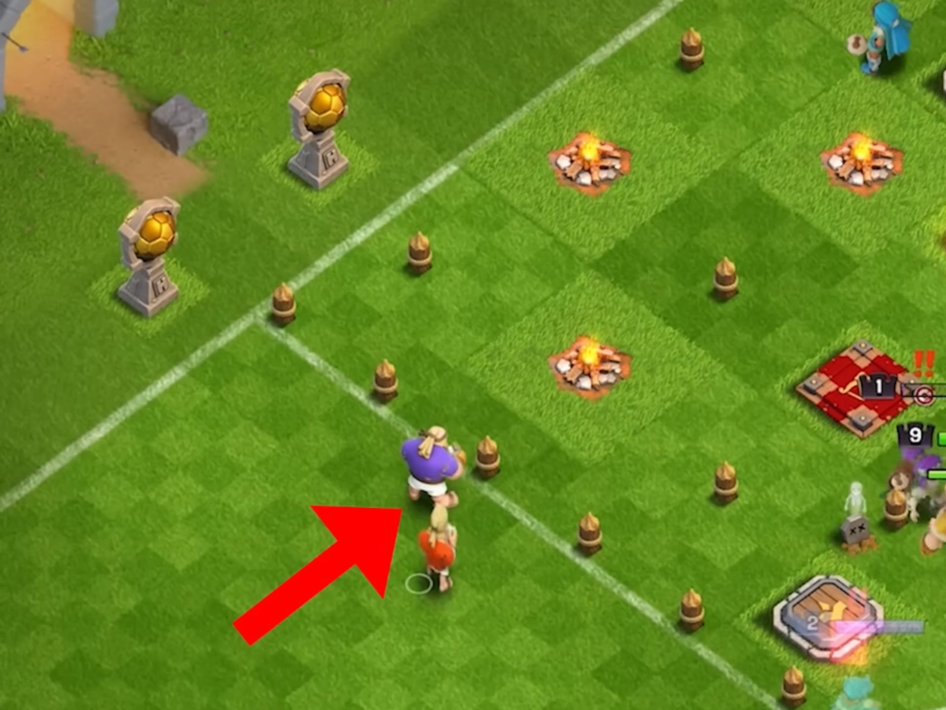 Giant Thrower usage (Image via Supercell)