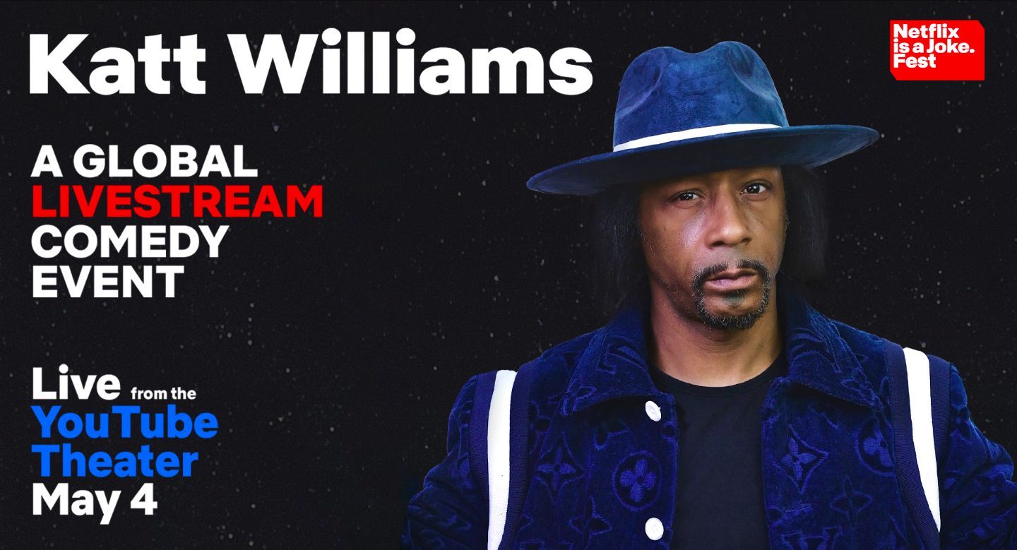 A poster advertising Katt Williams&#039; show (via Netflix Is a Joke Fest)