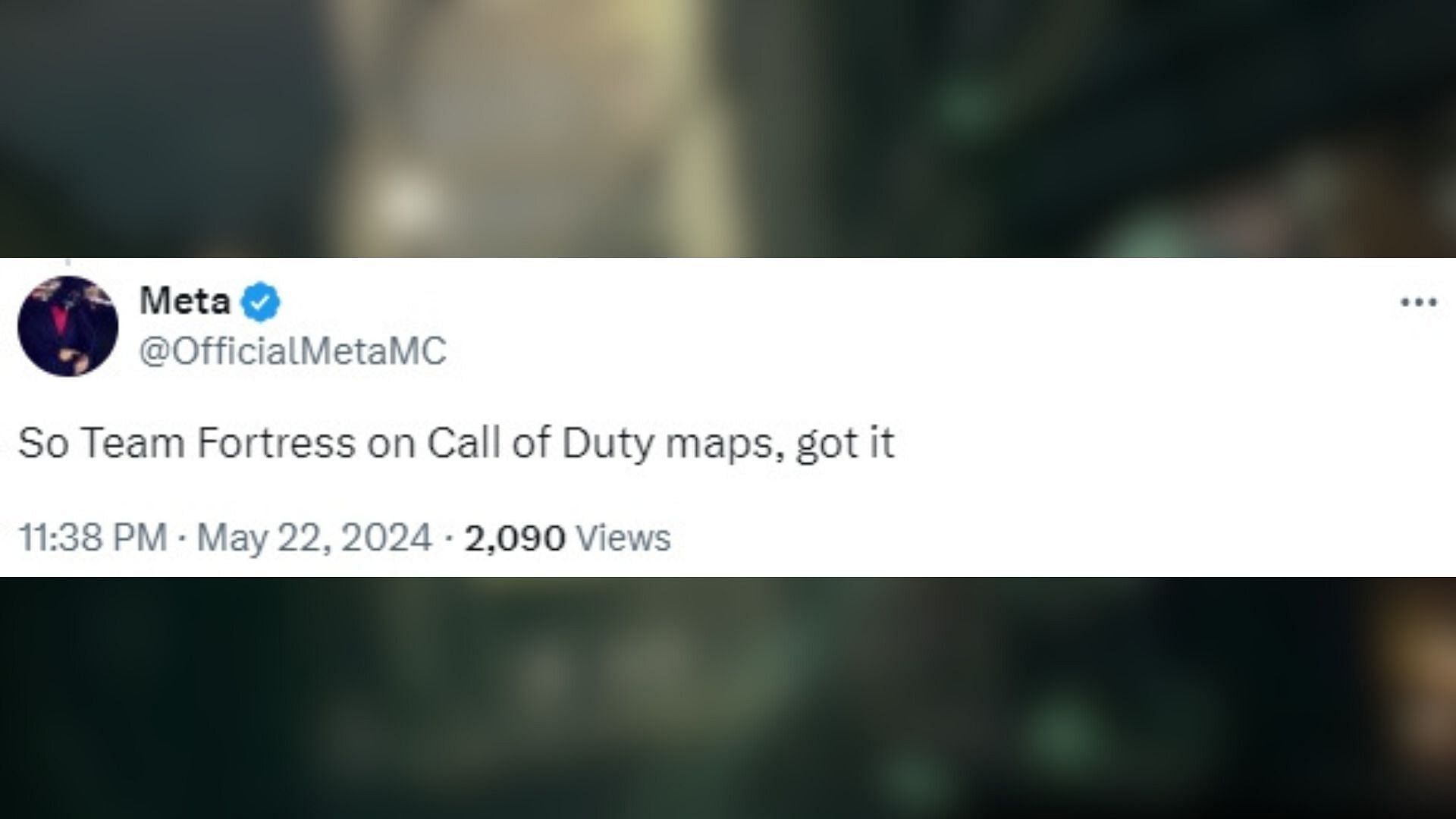 X user compares Deadlock to Call of Duty (Image via X/@OfficialMetaMC)