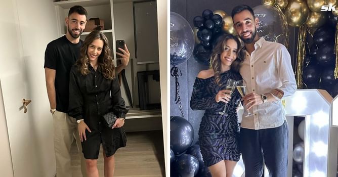 “Even at the pizza shop, she had to pay” - Manchester United star Bruno Fernandes lifts lid on early dating life with wife