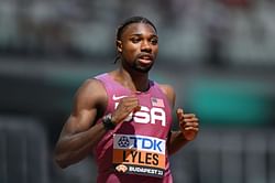 Noah Lyles apologizes to track fans after the World Athletics Relays, urges to set boundaries at the warm-up track