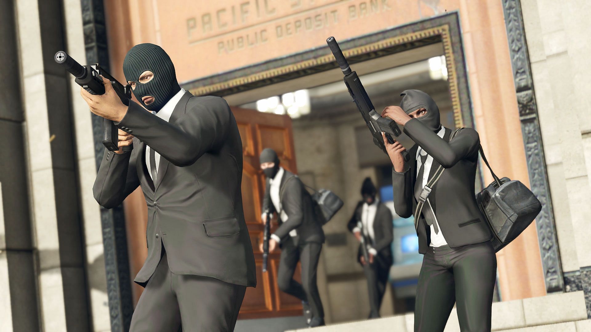 Heists can help beginners get rich in GTA Online (Image via Rockstar Games)