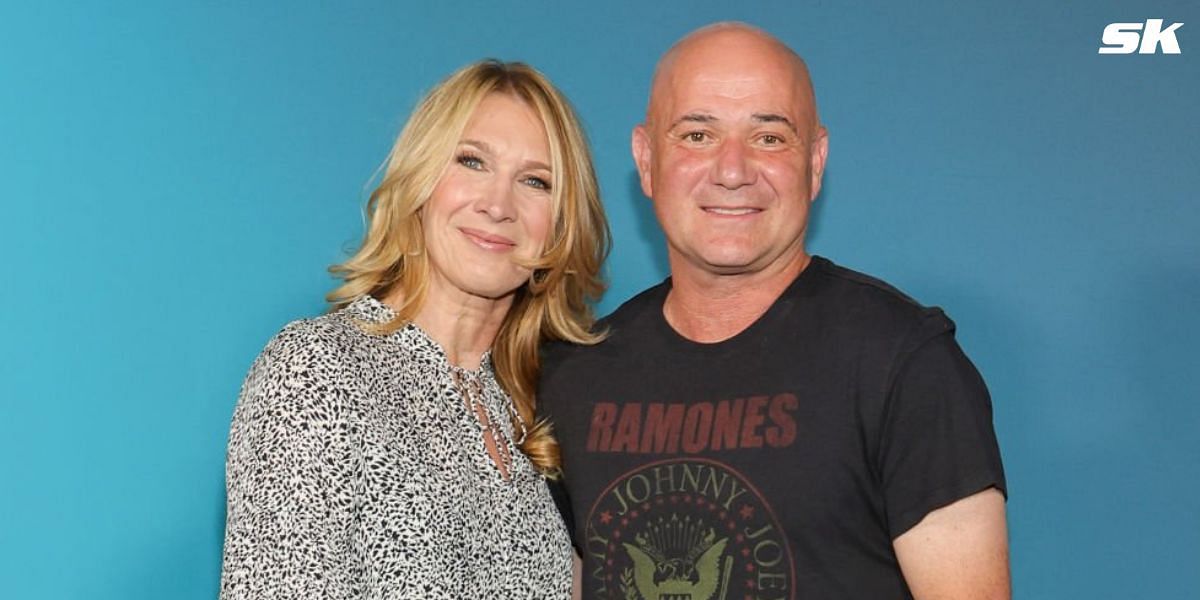 Steffi Graf and Andre Agassi