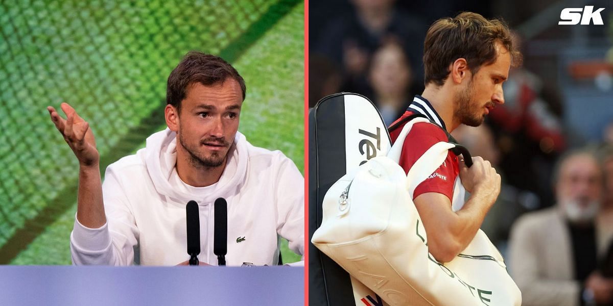 Daniil Medvedev talked about the injury that led him to retire mid-match against Jiri Lehecka in the quarterfinals of the Madrid Open