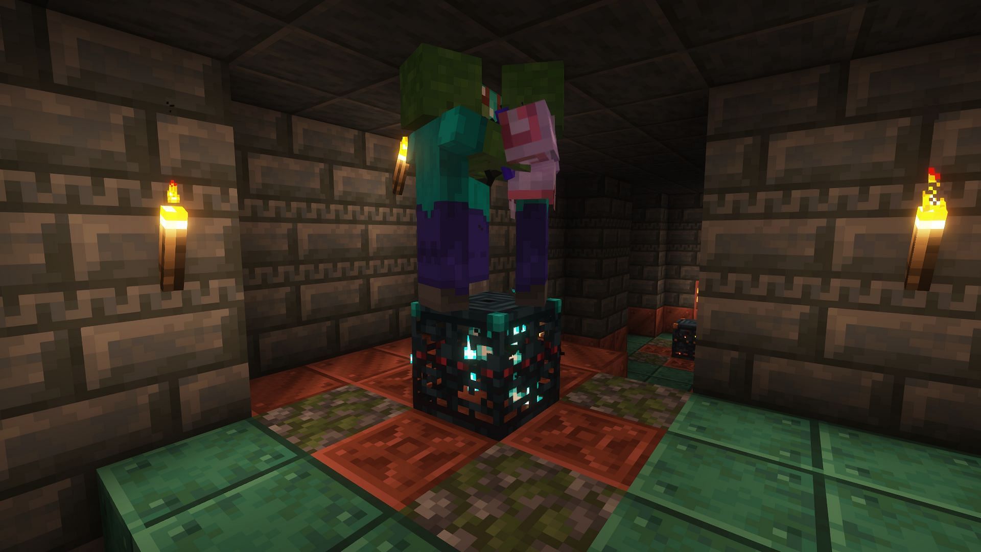 Ominous trial spawners have received a small buff. (Image via Mojang)