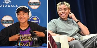 Naomi Osaka's boyfriend Cordae reacts to her latest photoshoot displaying her new collection with Nike