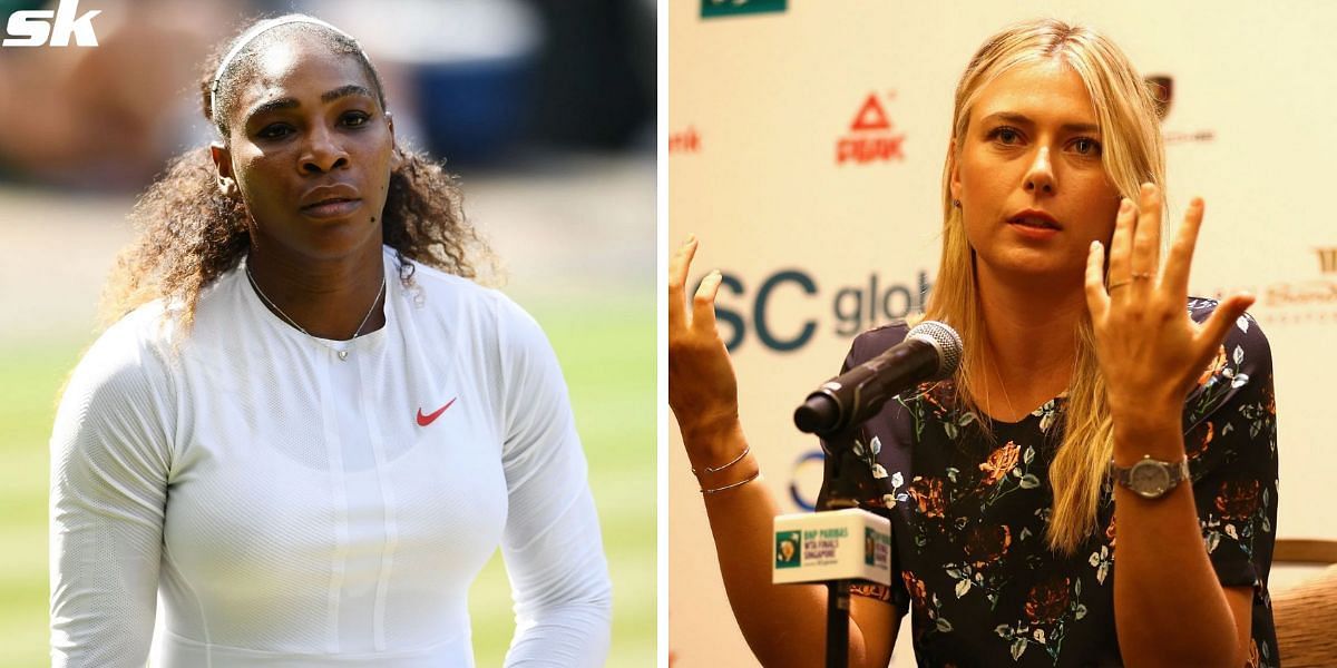 Serena Williams defeated Maria Sharapova at Wimbledon 2015