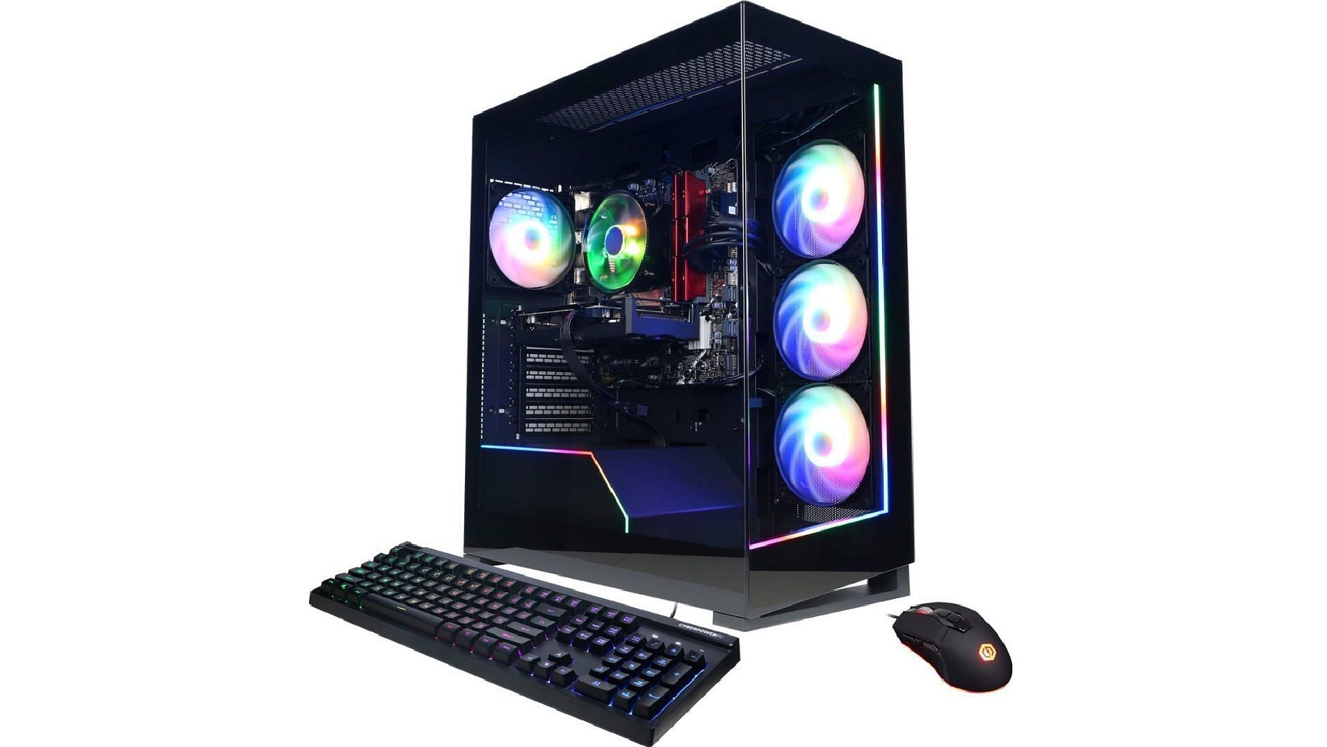 CyberPowerPC Gamer Master Desktop with AMD Ryzen 7 5700 and RTX 4060 Ti (Image via CyberPower)