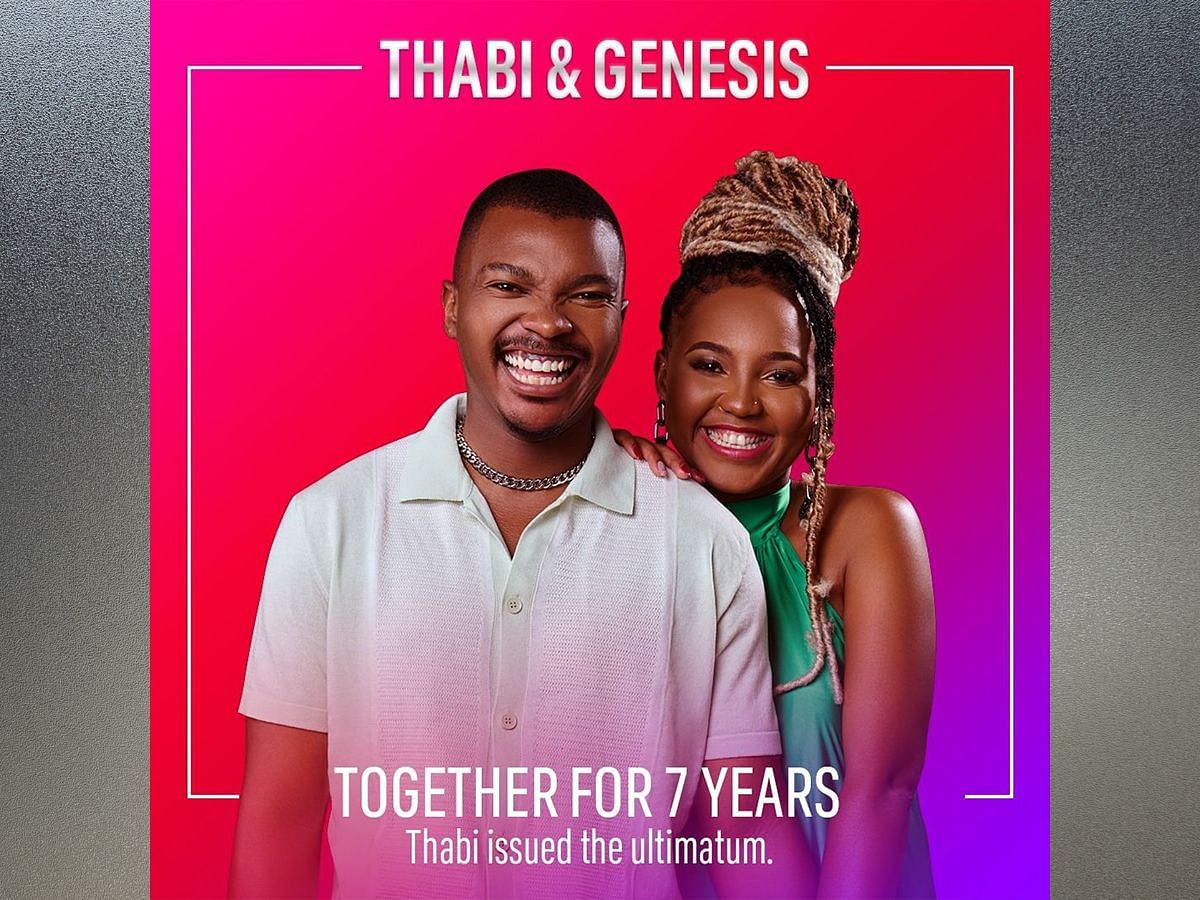The Ultimatum: South Africa - Thabi and Genesis (Instagram/@netflixsa)