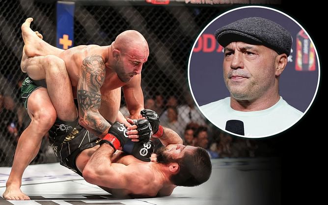 Joe Rogan reiterates belief that Alexander Volkanovski "won the first fight" against Islam Makhachev at UFC 284