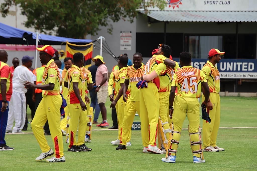 Uganda cricket team. (Credits: Twitter)