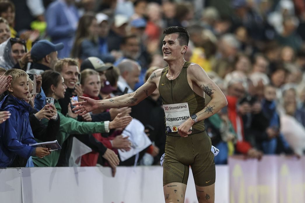 How was Jakob Ingebrigtsen's win at Oslo Diamond League 2024 dramatic