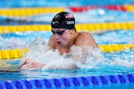 Carson Foster at the World Championships in Doha TYR Pro Swim Series Knoxville - Day 3