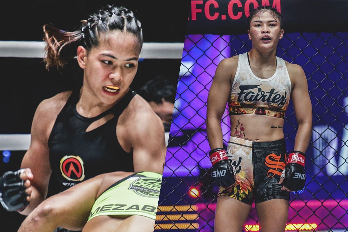 Denice Zamboanga (L) | Stamp Fairtex (R)