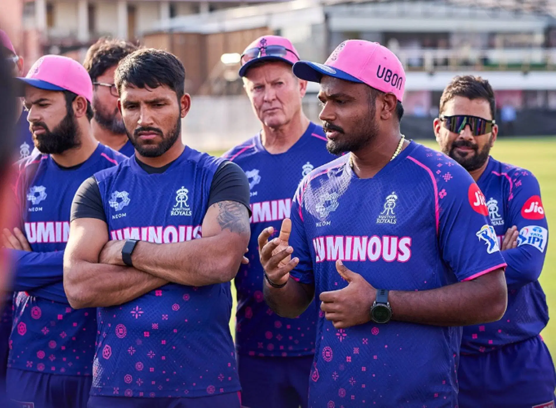 RR suffered a 4th straight defeat at the hands of PBKS in Guwahati [Credit: RR Twitter handle]