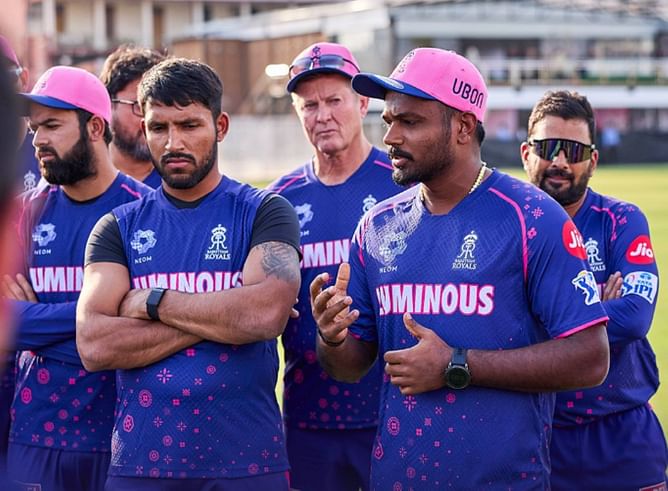 "About having the right characters who can play with passion and singlehandedly win the game for us"- Sanju Samson on RR's 4-game losing streak
