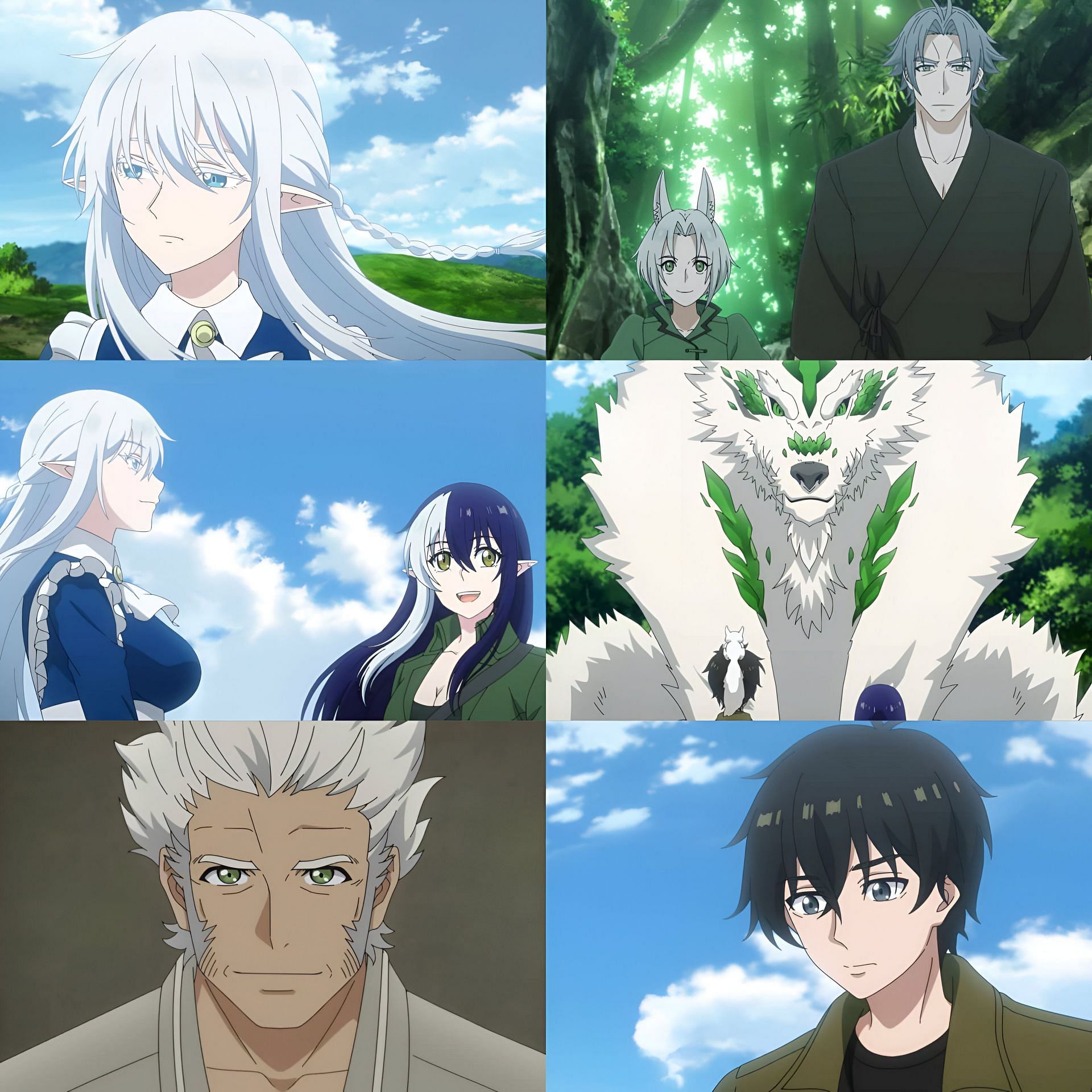 Preview images of The New Gate episode 7 (Image via Yokohama Animation Lab &amp; Cloud Hearts)