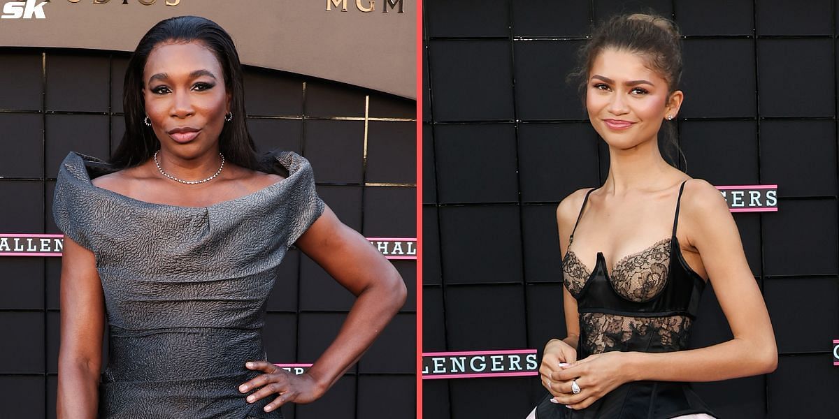 Venus Williams(L) and Zendaya(R)