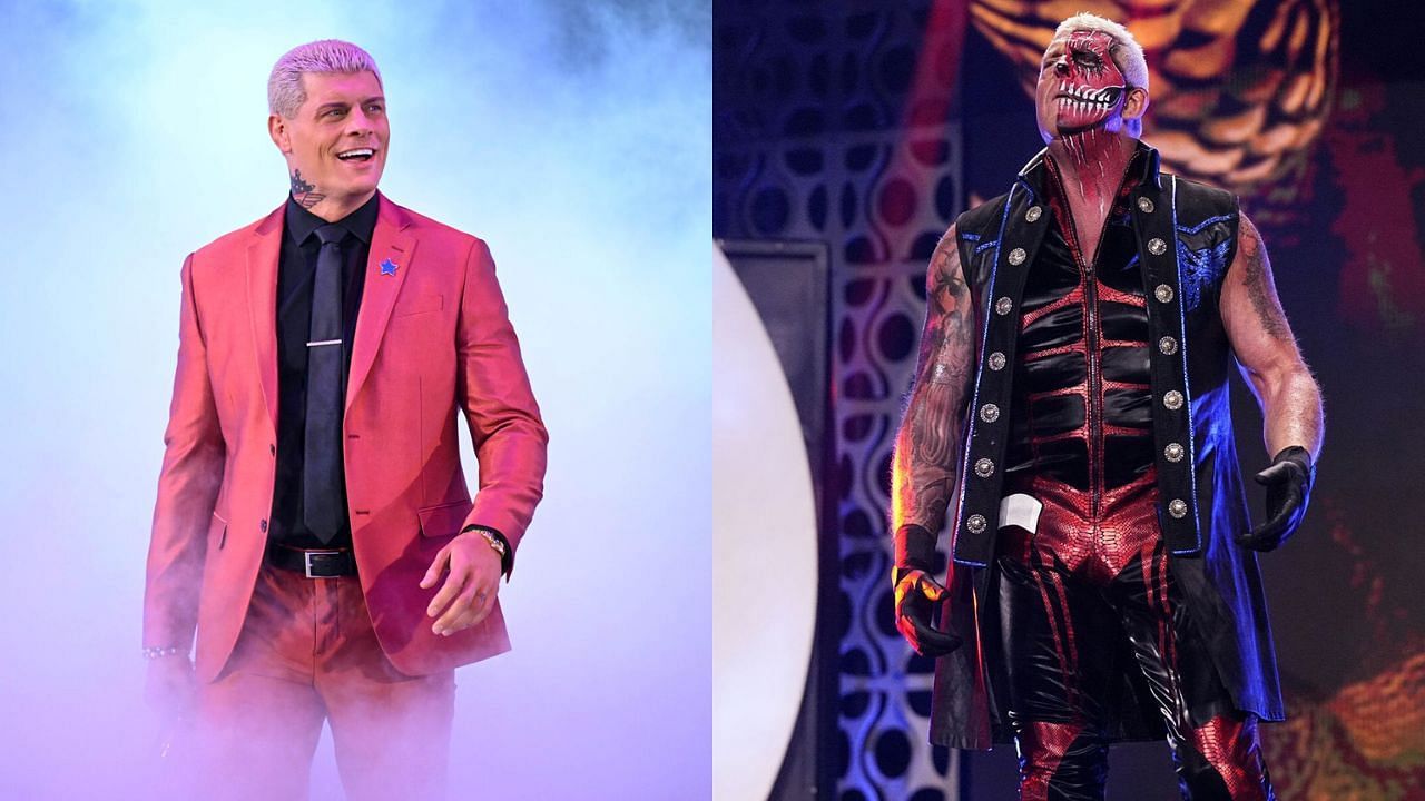 Cody Rhodes (left) and Dustin Rhodes (right)