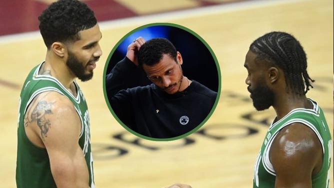 “I think it’s stupid" - Celtics coach slams media for spreading 'clickbait' rumors about Jayson Tatum & Jaylen Brown